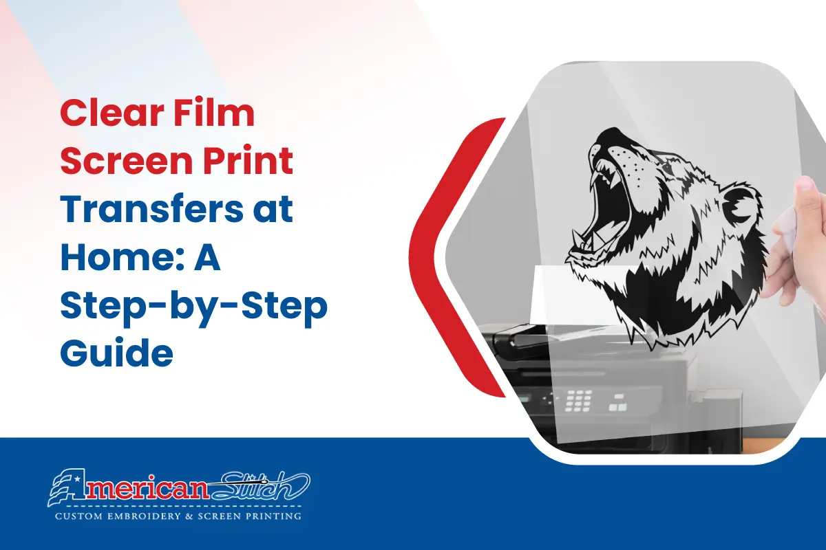 Clear Film Screen Print Transfers at Home