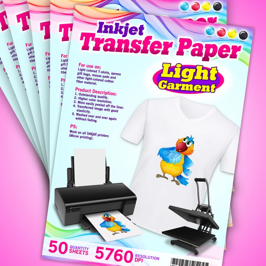 Inkjet transfer paper