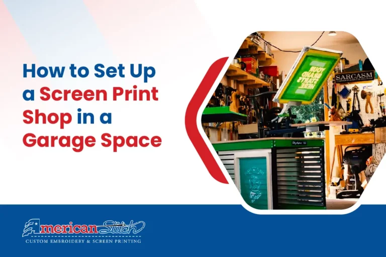 How to Set Up a Screen Print Shop in a Garage Space