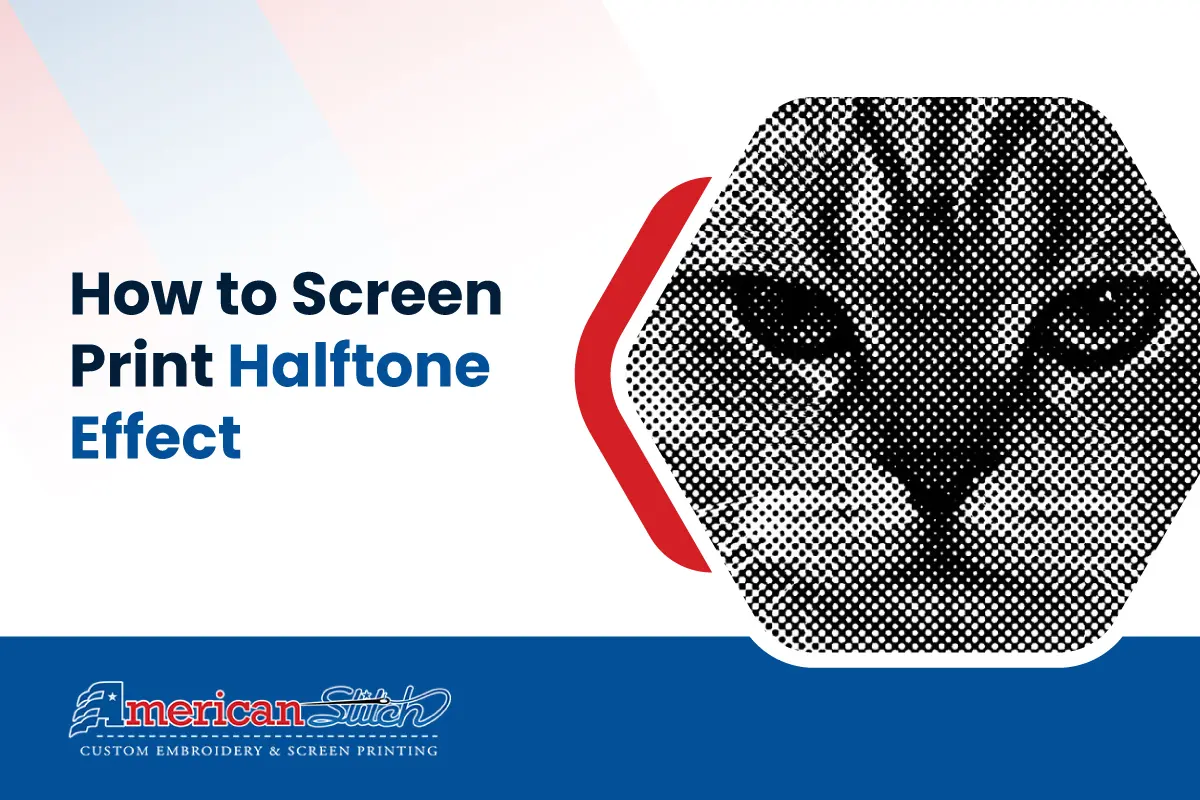 How to Screen Print Halftone Effect