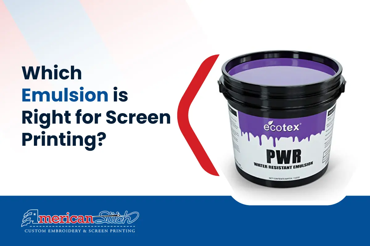Which Emulsion is Right for Screen Printing